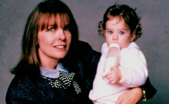 Diane Keaton with one of the Kennedy twins in 1987's "Baby Boom".